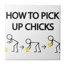 How to pick up chicks tiles