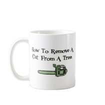 How to Remove a Cat from a Tree Coffee Mug