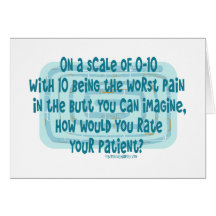 How would Nurses rate their Patient Greeting Cards