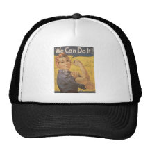 Howard Miller We Can Do It Rosie the Riveter Trucker Hat