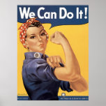 Howard Miller We Can Do It Rosie the Riveter Poster