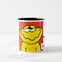 Howard The Frog by Isa Zapata. Mug
