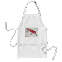 Howard's Jet Plug Vintage Lure Apron