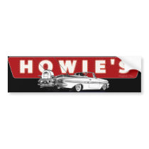 Howie's Drive-In Stratford CT Bumper Stickers