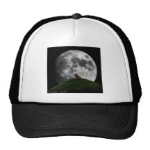 Howl at the moon mesh hat