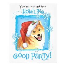 Howliday heureux Shiba Inu Bristol Personnalisé