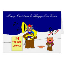 Howling Moggy Card