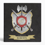 Howling Wolf Battle Crest Black Binder