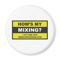 Hows My Mixing Refrigerator Magnets