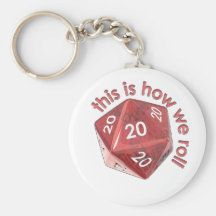 HowWeRoll20s Key Chain