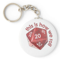 HowWeRoll20s Key Chain