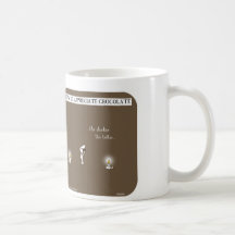 HP2280 "Harold's PLaner" chocolate dark darker Coffee Mugs