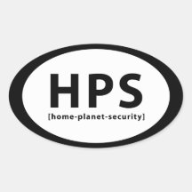 HPS OVAL STICKERS