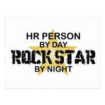 HR Person Deadly Ninja Post Card