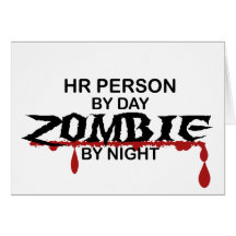 HR Person Zombie Cards