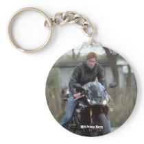 HRH Prince Harry motorbike Keychains