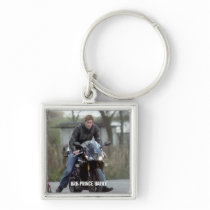 HRH Prince Harry motorbike Keychains