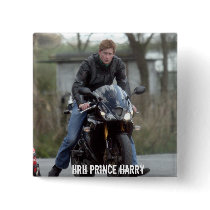 HRH Prince Harry motorbike Pin