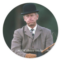 HRH Prince Philip Windsor 1980 Sticker