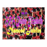 HRH Queen Elizabeth Diamond Jubilee postcard