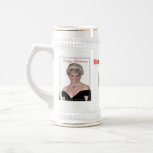 HRH The Princess of Wales Christmas Coffee Mugs