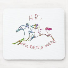 HRJ - Horse Racing Junkie Mousepads