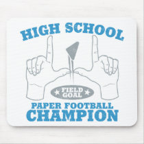 HS Paper Football Champ mousepads