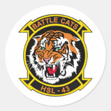 HSL-43 Battle Cats Sticker