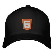 HTML 5 chapeaux brodés