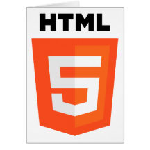 HTML 5 logo Card