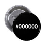 HTML Black RGB Pinback Buttons