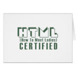 HTML Certified Ladies cards