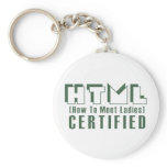HTML Certified Ladies keychains