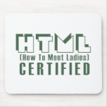 HTML Certified Ladies mousepads