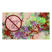 http://www.Zazzle.com/SheckShe* (b) No, I mean yes Business Card Template
