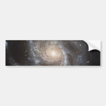 Hubble Galactic Image on Every Day Products Bumper Stickers
