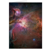 Hubble / Orion Nebula Card