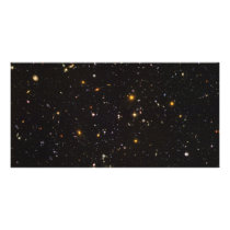Hubble Ultra Deep Field View of 10,000 Galaxies Custom Photo Card