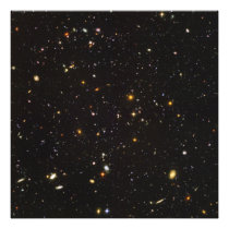 Hubble Ultra Deep Field View of 10,000 Galaxies Photo Print