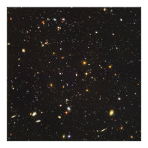 Hubble Ultra Deep Field View of 10,000 Galaxies Photo Print