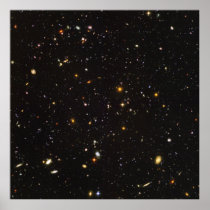 Hubble Ultra Deep Field View of 10,000 Galaxies Posters