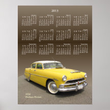 Hudson Hornet Calendar a ~ Print