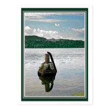 Hudson River Scene Post Card