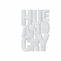 Hue And Cry - Embroidered - T-Shirt (Mens/Black)