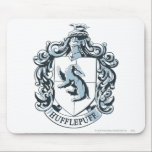 Hufflepuff Crest Blue mousepads
