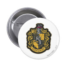 Hufflepuff Crest Button
