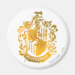 Hufflepuff Crest - Splattered Fridge Magnets