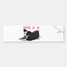 Hug-A-Bull Bumper Stickers