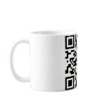 Hug A Geek QR Code mugs