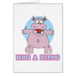 hug a hippo card